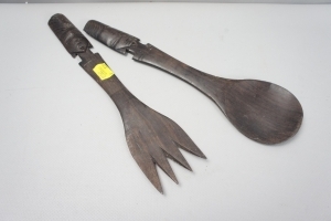 Afrikaanse vork en lepel